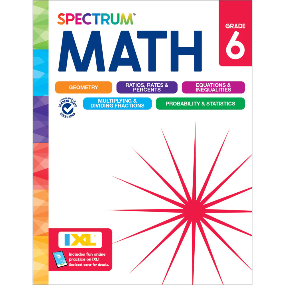 Spectrum Math Grade 6