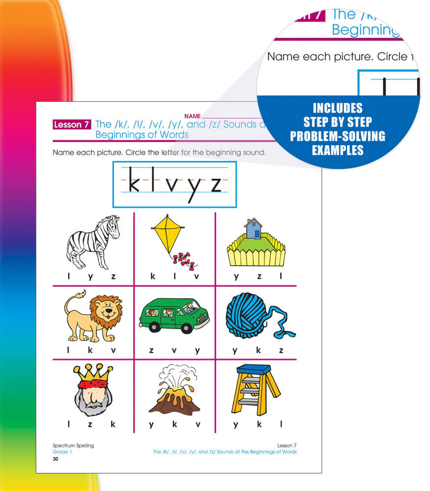 Spectrum Spelling Grade 1 - Image 2
