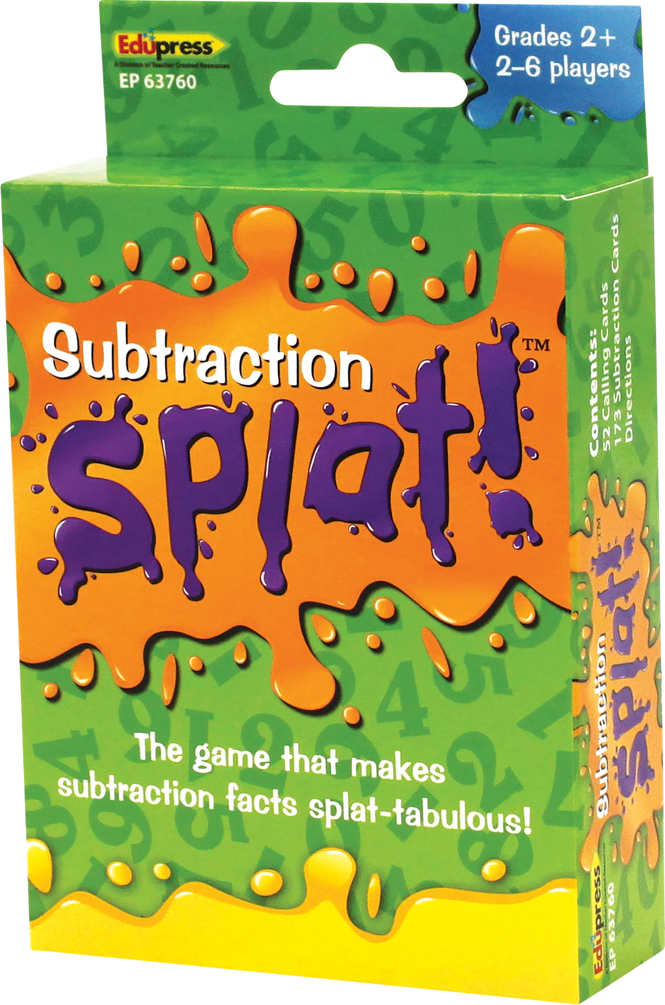 Splat™ Game: Subtraction