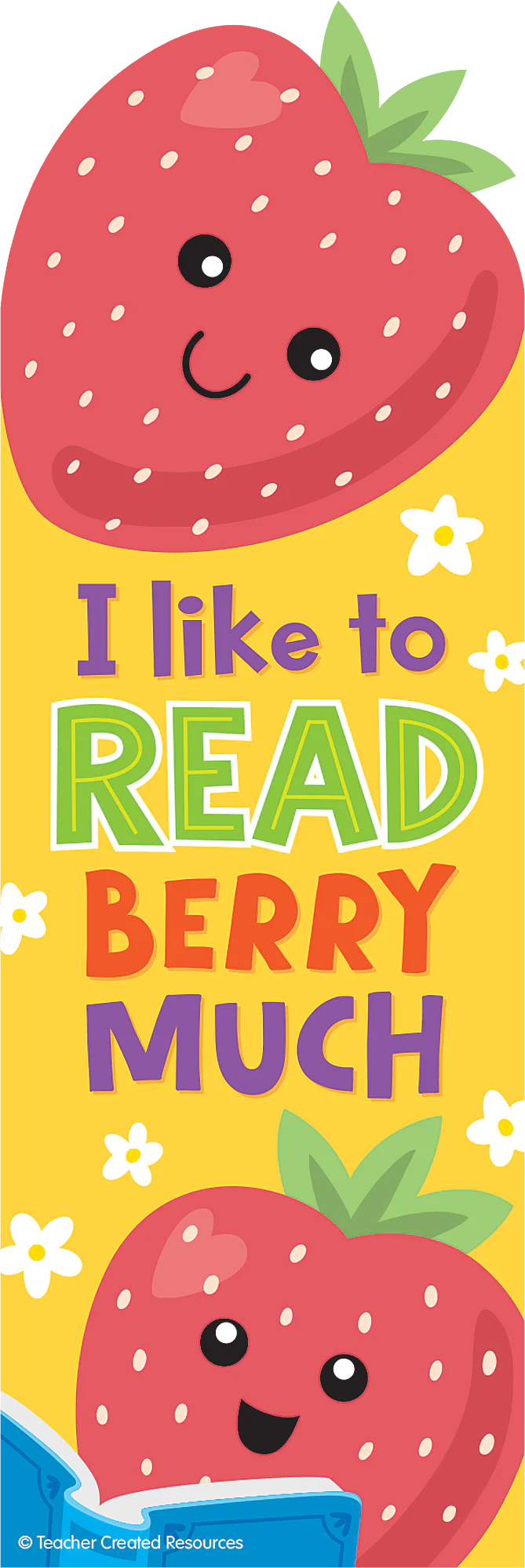 Strawberry Smelly Bookmarks