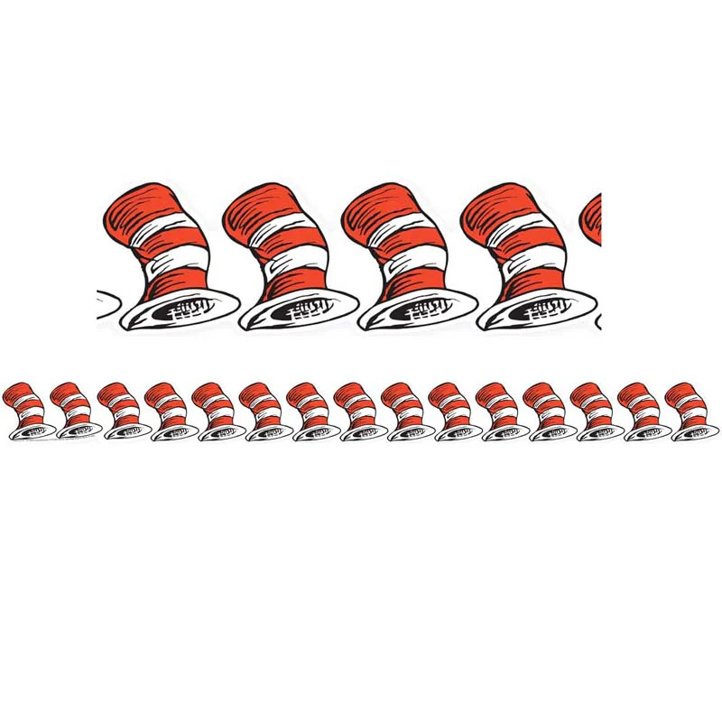 The Cat's Hat Die-Cut Border