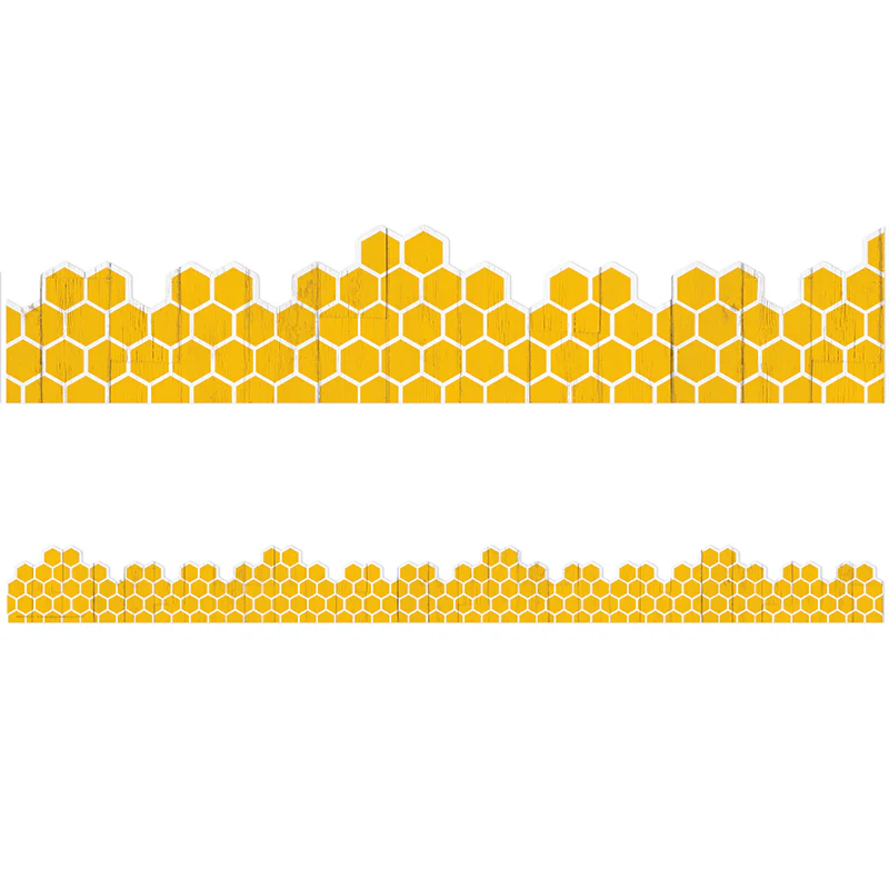 The Hive Honeycomb Border
