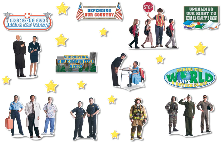 Those Who Serve Bulletin Board Set