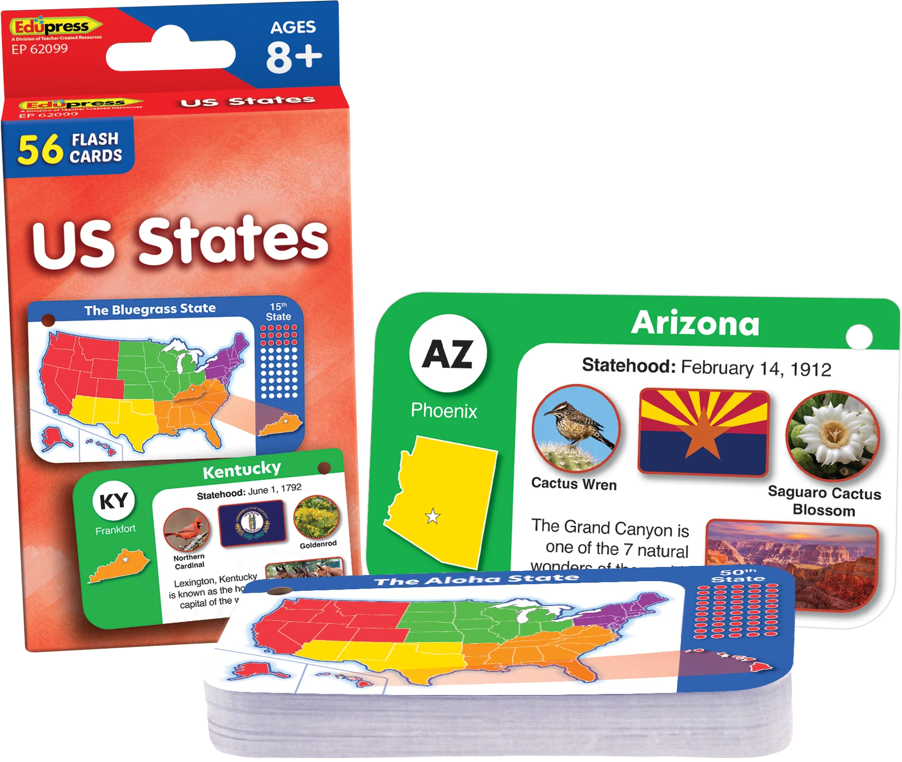 US States Flash Cards