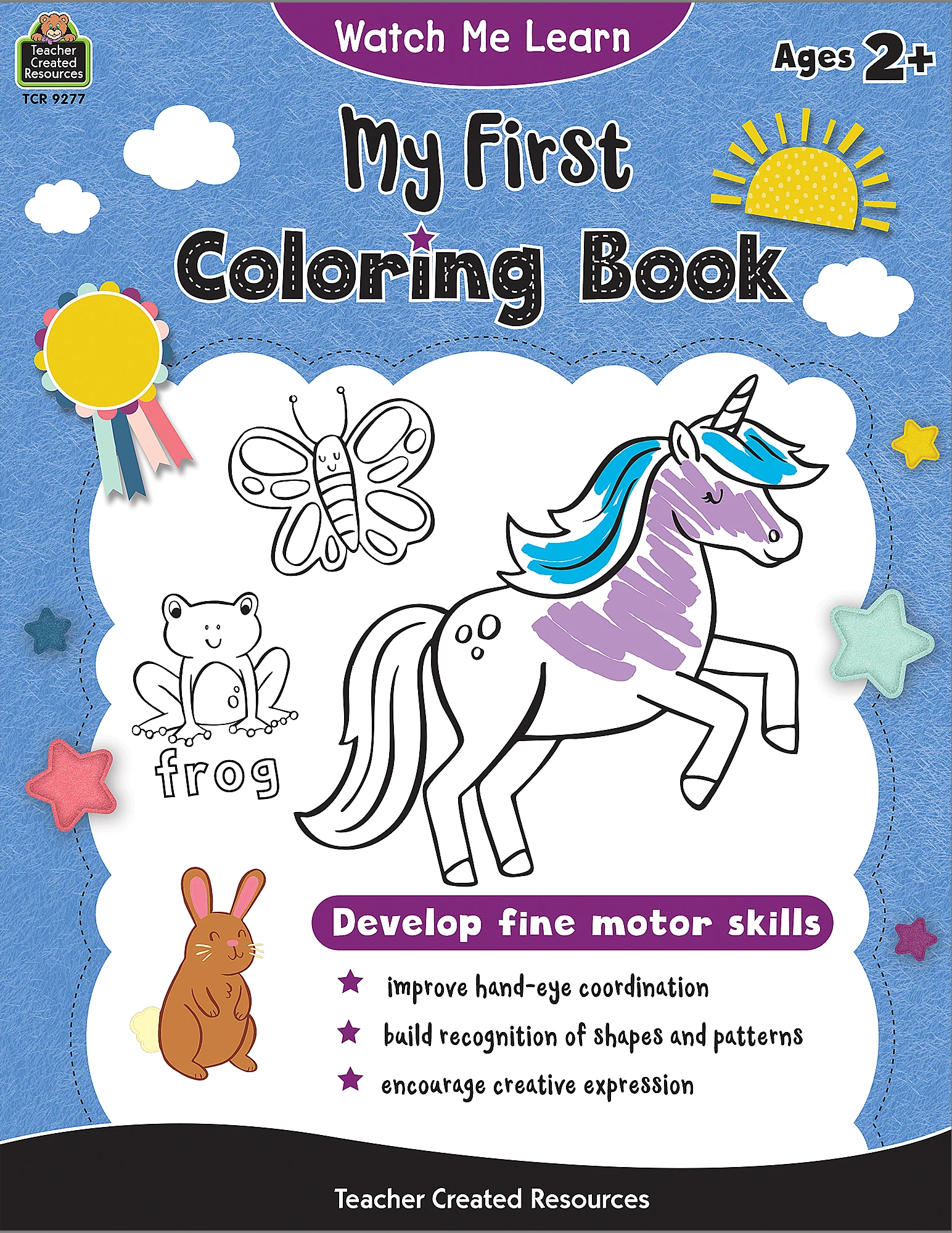 Watch Me Learn: My First Coloring Book