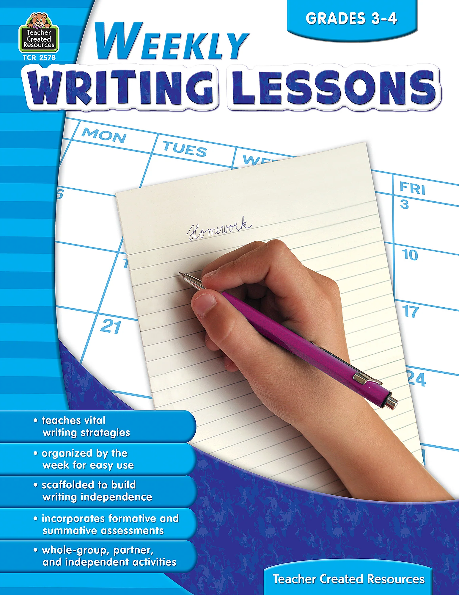 Weekly Writing Lessons (Gr. 3β4)
