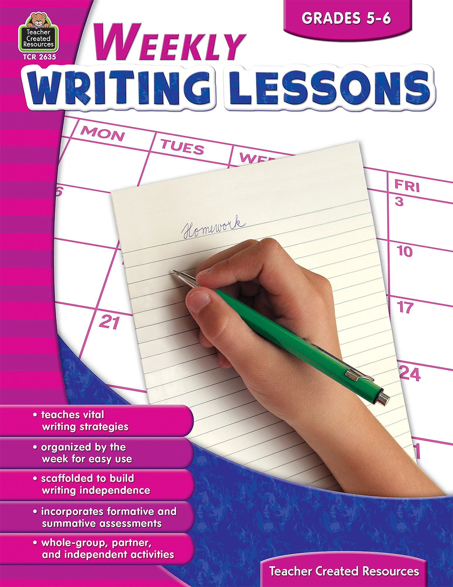 Weekly Writing Lessons (Gr. 5β6)