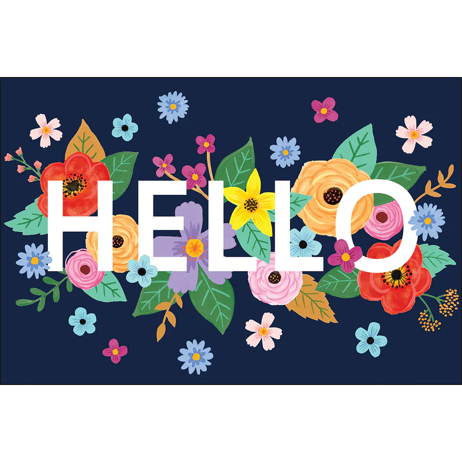 Wildflowers Hello Postcards