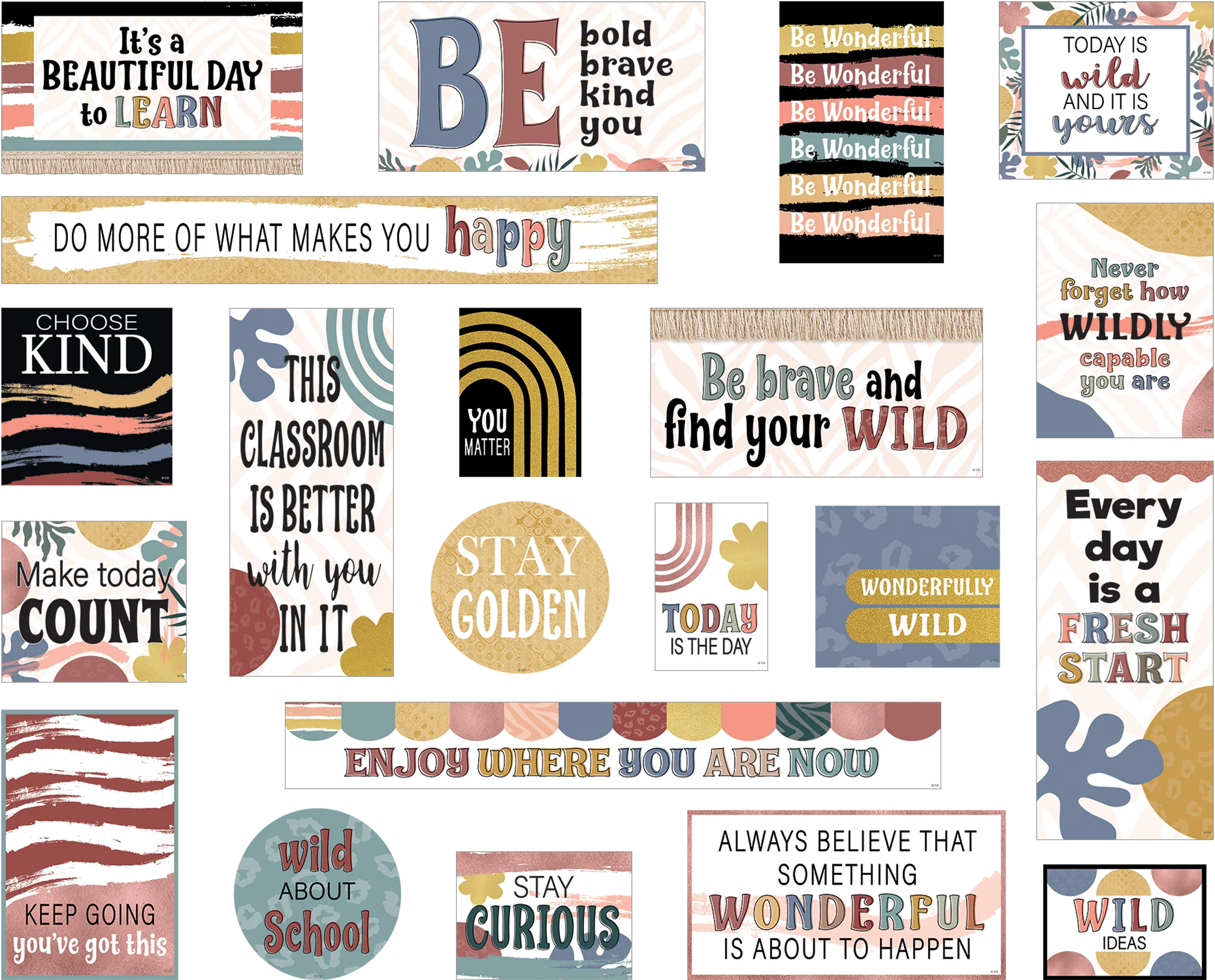 Wonderfully Wild Mini Bulletin Board
