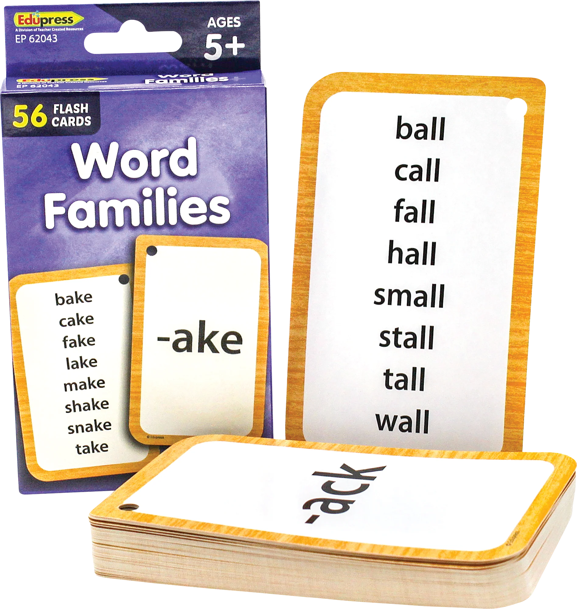 Word Families Flash Cards